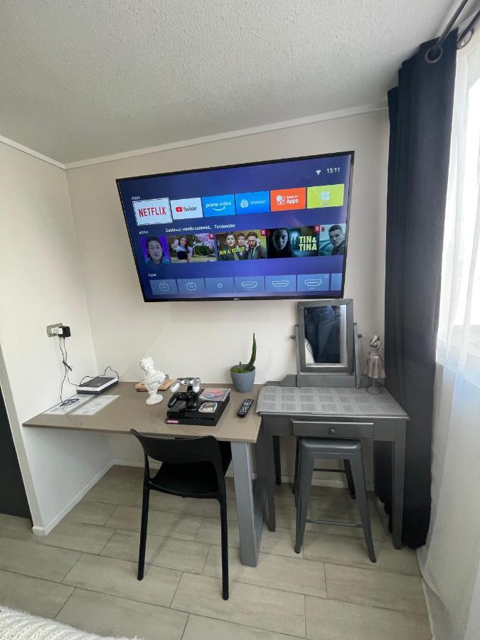 Apartamento En Santiago Centro Cerca De Movistar Arena, Caupolican מראה חיצוני תמונה