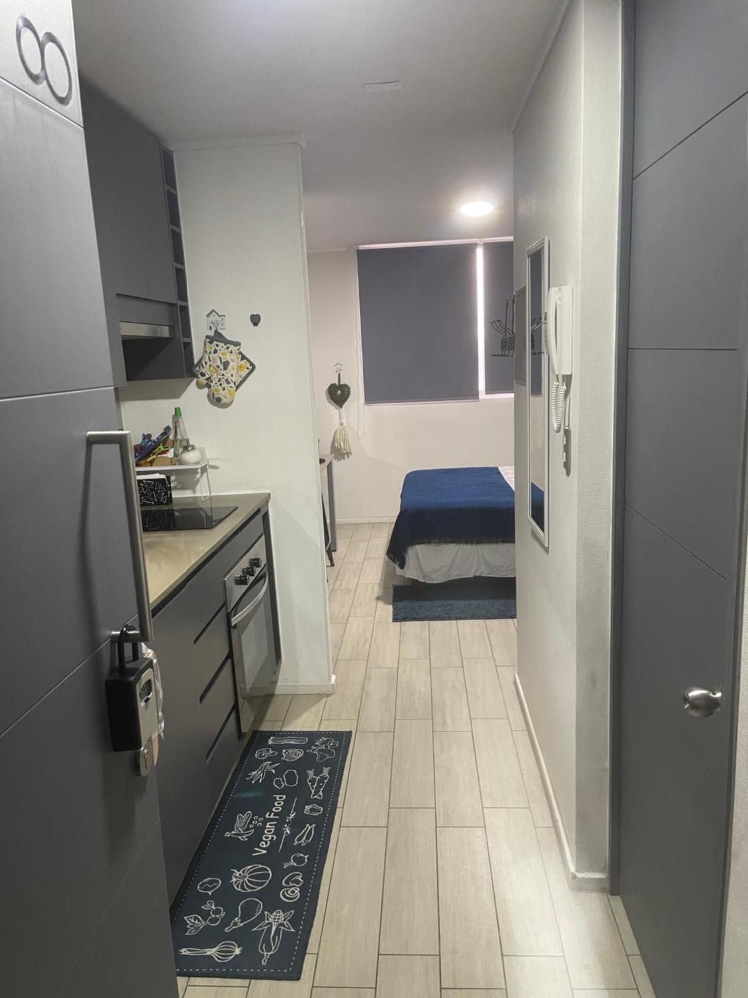 Apartamento En Santiago Centro Cerca De Movistar Arena, Caupolican מראה חיצוני תמונה
